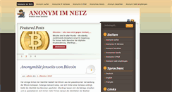 Desktop Screenshot of anonym-im-netz.com